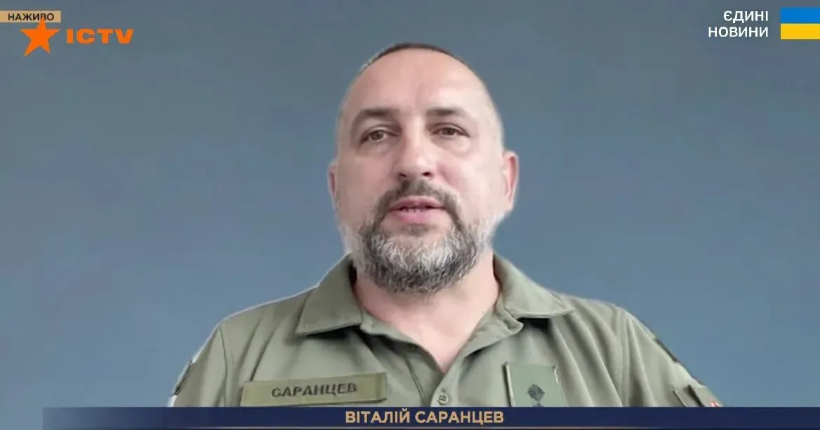 Віталій Саранцев / скриншот з відео телемарафону На півночі Харківщини може стати ще гарячіше — ситуація «має ознаки до загострення» на порталі Gromada Group