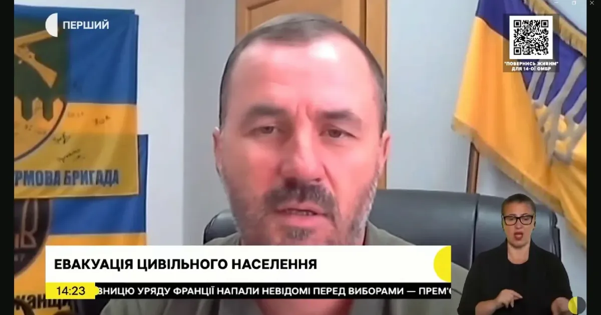 Скриншот з відео У Липецькій громаді лишається близько 80 людей — Володимир Усов на порталі Gromada Group