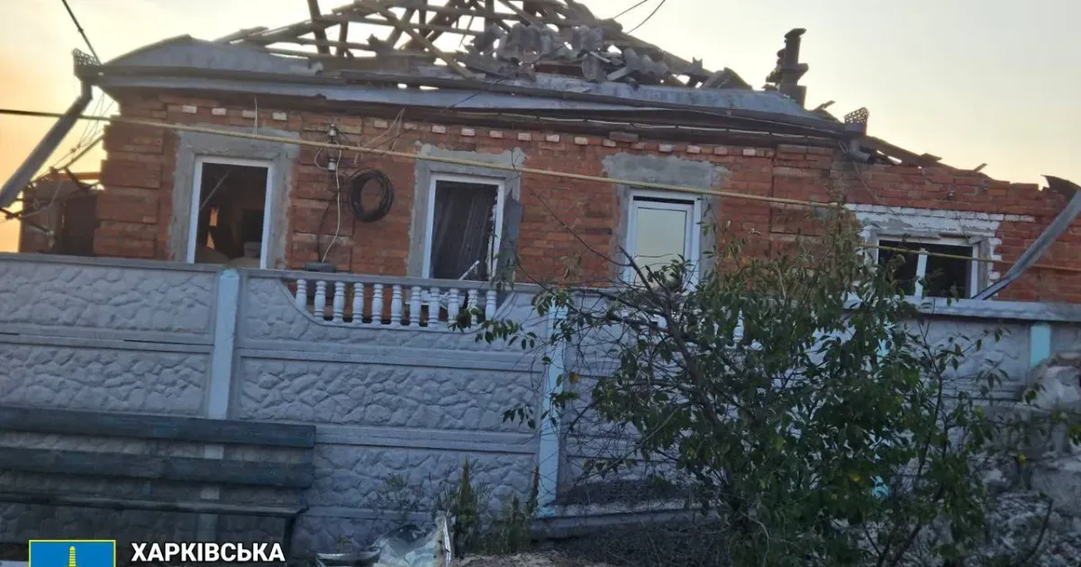 Фото: Харківська обласна прокуратура Окупанти завдали авіаудару по Циркунах: постраждали двоє людей (фото) на порталі Gromada Group