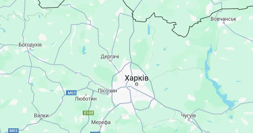 Карта ілюстративна Чи готує ворог наступ на Харків? (огляд Костянтина Машовця) на порталі Gromada Group