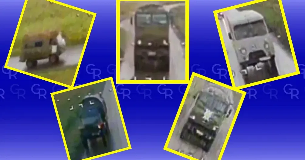 Колаж: ЛИПЦІ Gromada Group Дві «буханки» + три вантажівки: 5 ворожих тарантасів «достукались до небес» завдяки «Гострим картузам» на порталі Gromada Group