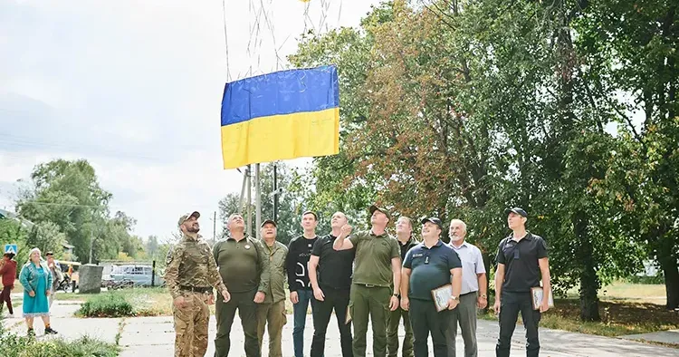 Першу річницю визволення від російських окупантів відзначили у Липецькій сільській територіальній громаді.