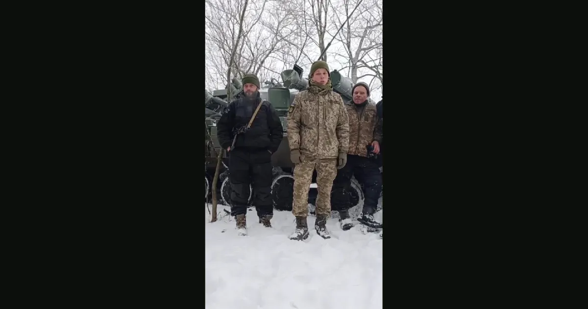 Скриншот з відео Мешканці Липецької громади збирають кошти на авто для захисників України на порталі Gromada Group