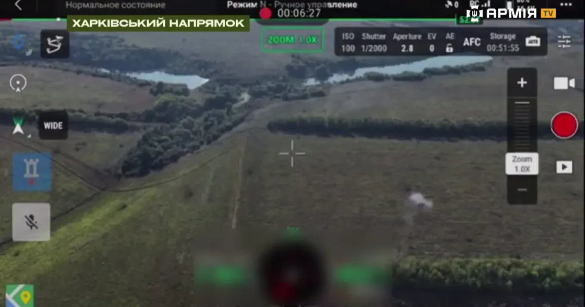 Скриншот з відео На Харківському напрямку рашики дуже багато копають, але Сили оборони дістають навіть під землею на порталі Gromada Group