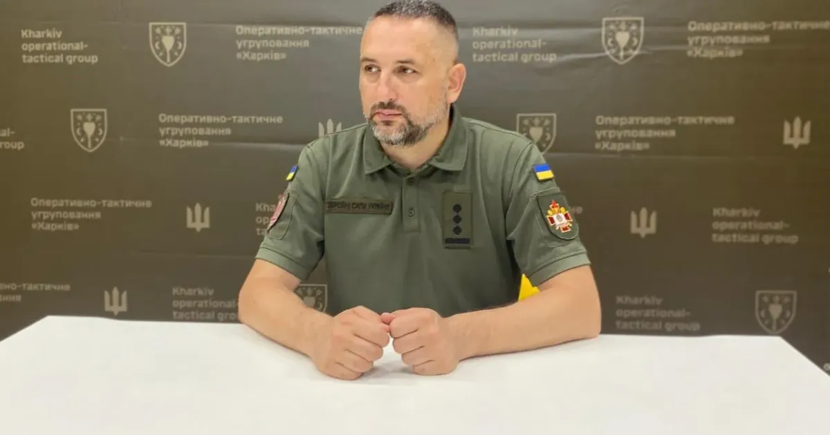 Речник ОТУ "Харків" полковник Віталій Саранцеі На напрямку Липці-Глибоке ворог намагається відновити втрачене положення на порталі Gromada Group