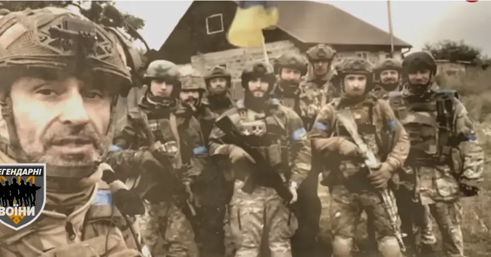 Скриншот з відео Бо тільки меч: як «Хартія» воює на Липеччині на порталі Gromada Group