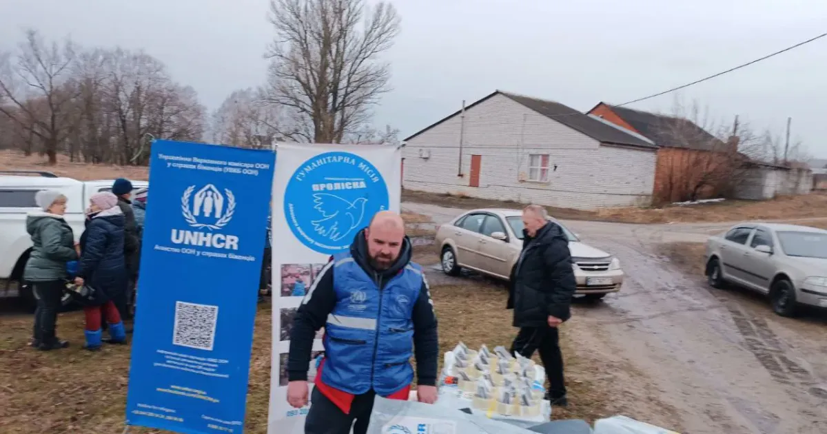 Фото: Голос Липецької громади Будматеріали до Слобожанського доставила «Проліска» (фото) на порталі Gromada Group