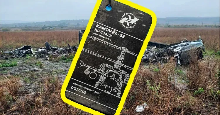 Пам’ятаєте вертоліт російських окупантів Ка-52 «Алігатор», збитий 19 травня 2022 року в районі Липців? З його уламків виготовили 252 брелоки, кошти від продажу яких підуть на допомогу ЗСУ.
