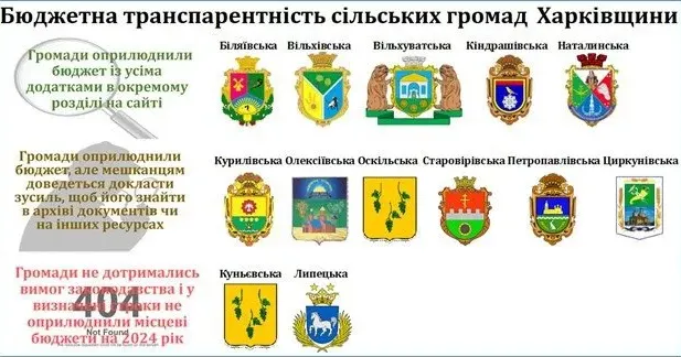Інфографіка: Аналітичний центр «Обсерваторія демократії» Липецька і Циркунівська громада у звітах «Обсерваторії демократії» на порталі Gromada Group