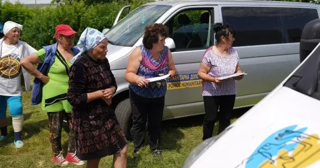 Польські волонтери з Фундації Pomagam.pl згадують про свою поїздку до села Веселе Липецької громади.