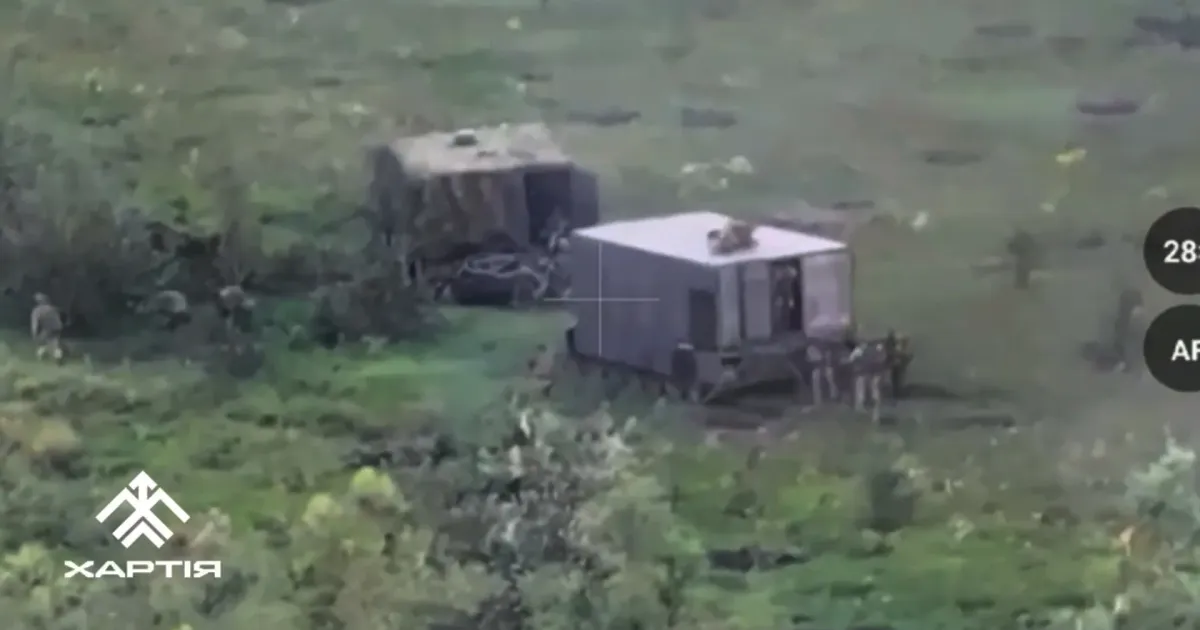 Скриншот з відео бригади "Хартія" Як російські «коробочки» намагались штурмувати Липці розповіли на Армія ТV на порталі Gromada Group
