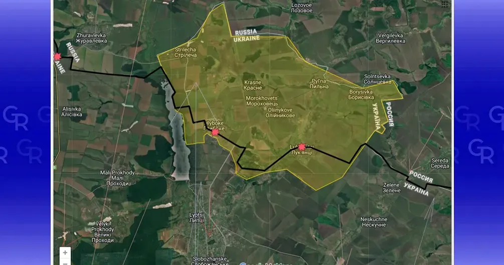 Карта бойових дій у Липецькій громаді (ретроспективно) Окупанти знизили активність на Липецькому відтинку на порталі Gromada Group