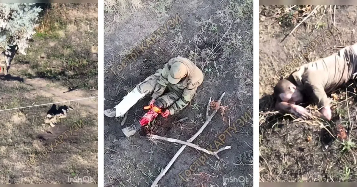Скриншоти з відео Триптих «Сваіх брасаєм — пусть падихают»: сумна та невесела доля російських окупантів на Липеччині у трьох відео на порталі Gromada Group