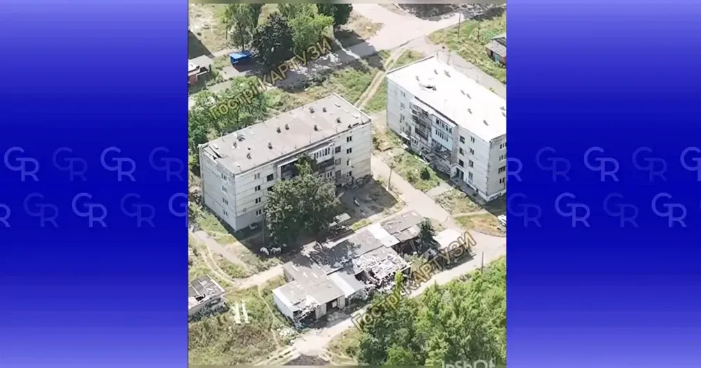 Скриншот з відео Як живуть люди в одному з окупованих сіл Липецької громади, показали «Гострі картузи» на порталі Gromada Group