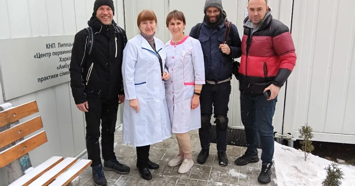 Фото: Олександр Онопко «Швидку» для Липецької та Циркунівської громад доставили з Франції на порталі Gromada Group