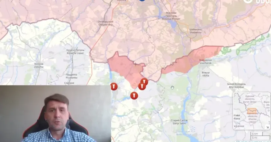 Скриншот відео OBOZ.UA Ворог може розпочати наступ другої хвилі на Липці і Вовчанськ — експерт Коваленко на порталі Gromada Group