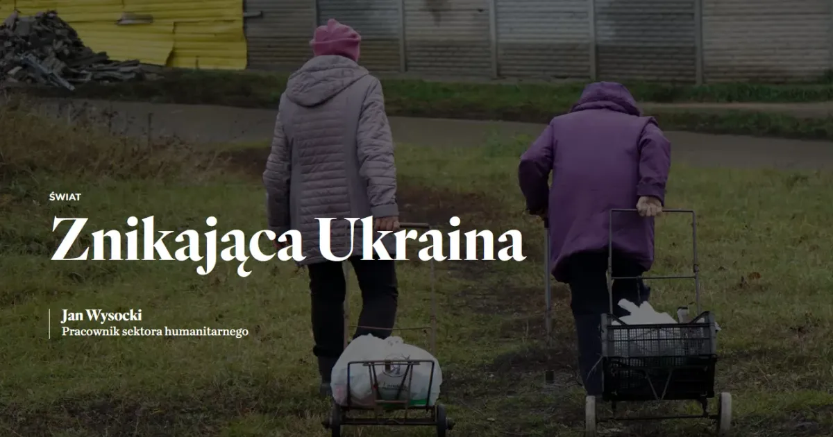 Фото Яна Висоцького Статтю «Україна, що зникає» («Znikająca Ukraina») Яна Висоцького (Jan Wysocki) опублікував польський журнал Krytyka Polityczna. У ній згадується про спілкування журналіста з мешканкою Липецької та мешканцями Циркунівської громад.