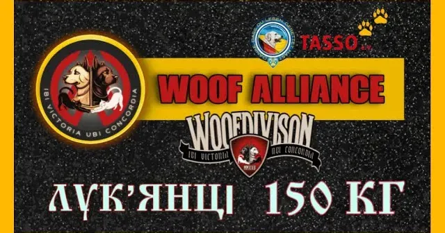 Скриншот з відео Woof Division 150 кг кормів для тварин передали до Лукʼянців Woof Division на порталі Gromada Group