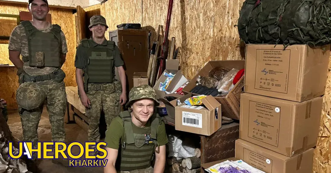 Фото: Волонтерський центр допомоги «Люботин SOS» Перев’язки, медикаменти, смаколики: чим волонтери допомагають захисникам на Липецькому напрямку на порталі Gromada Group