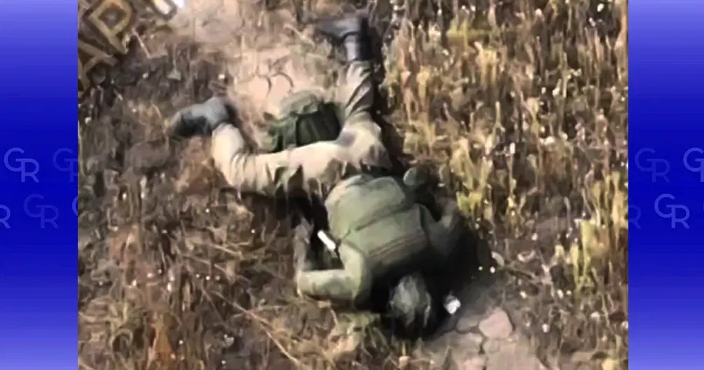 Скриншот з відео "Гострих Картузів" Поблизу села Лукʼянців окупанти кидають на передову колишніх увʼязнених — ті деморалізовані на порталі Gromada Group