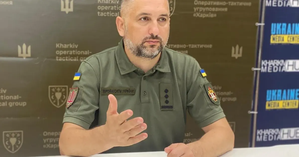 Речник ОТУ "Харків" полковник Віталій Саранцев Окупанти перекидають на північ Харківщини підкріплення з Запорізького напрямку на порталі Gromada Group
