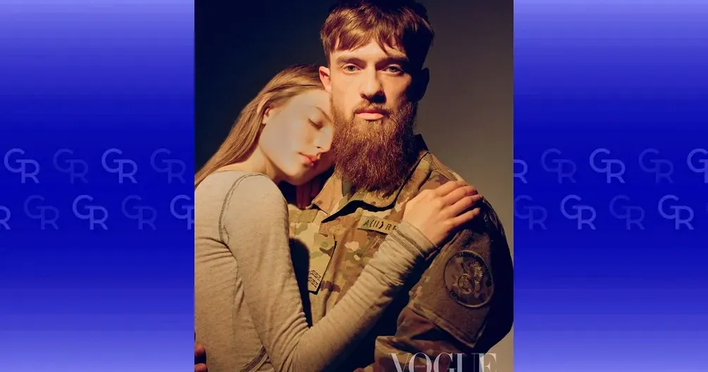 Фото: «Vogue Ukraine» Пам’ять загиблого поблизу Липців захисника України вшанував «Vogue Ukraine» на порталі Gromada Group